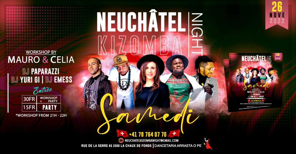 Neuchatel Kizomba Night (La Chaux-de-Fonds ) Edition