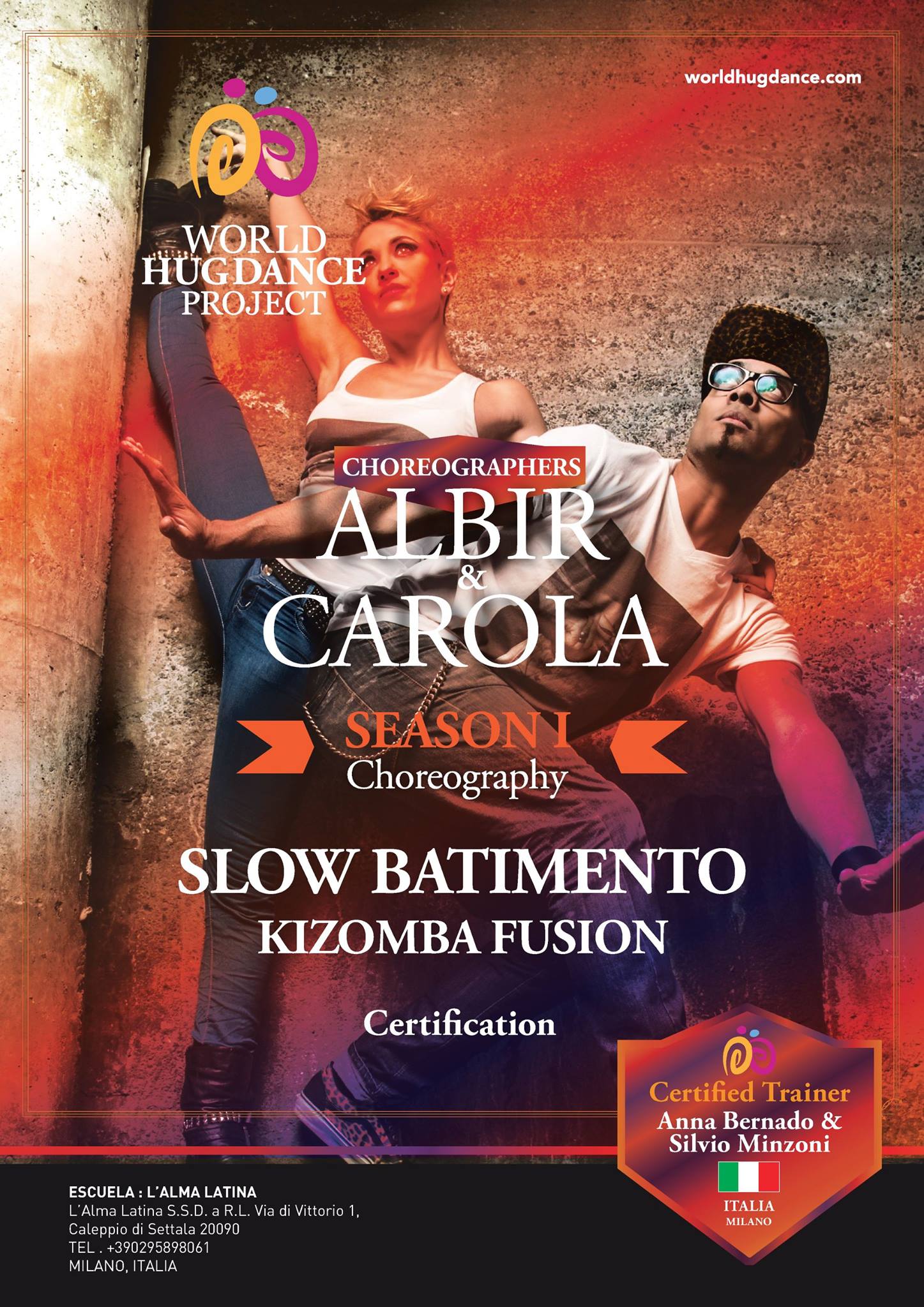World Hug Dance Project! Se ami la kizomba stiamo cercando te!!