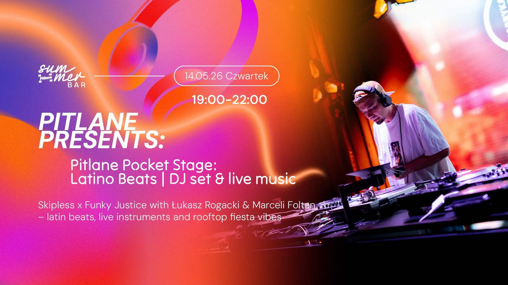 Pitlane Pocket Stage: Latino Beats DJ set & live music