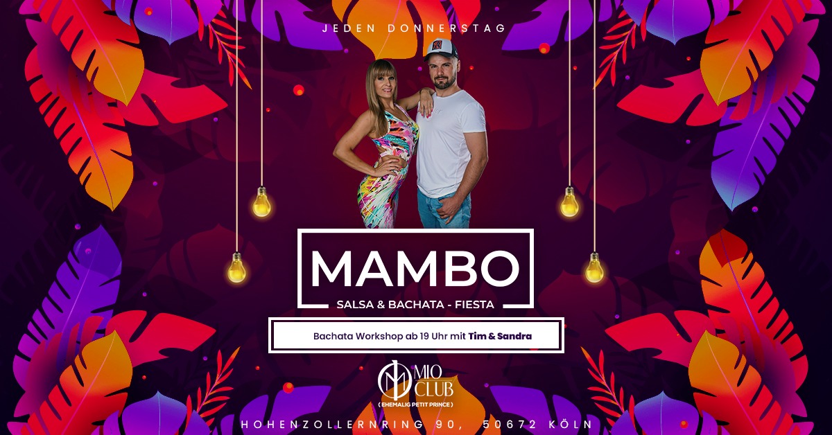 MAMBO - Salsa & Bachata Fiesta - DO 20.04.