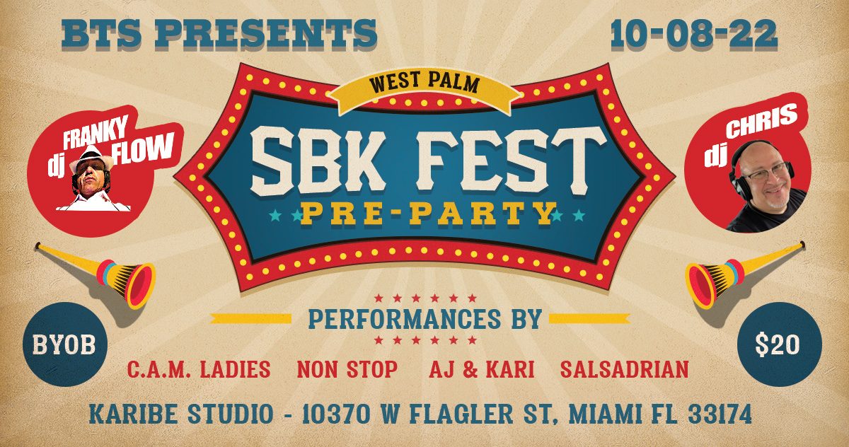 BTS West Palm SBK Pre-Party