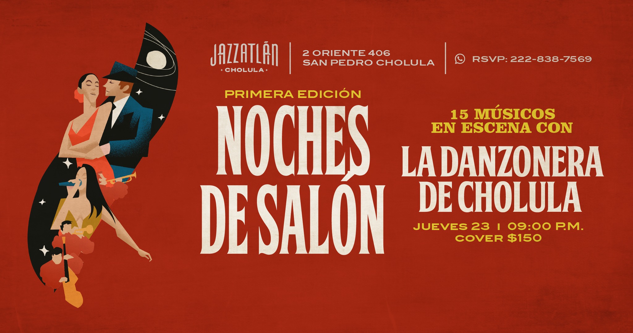 La Danzonera de Cholula presenta: Noches de Salón