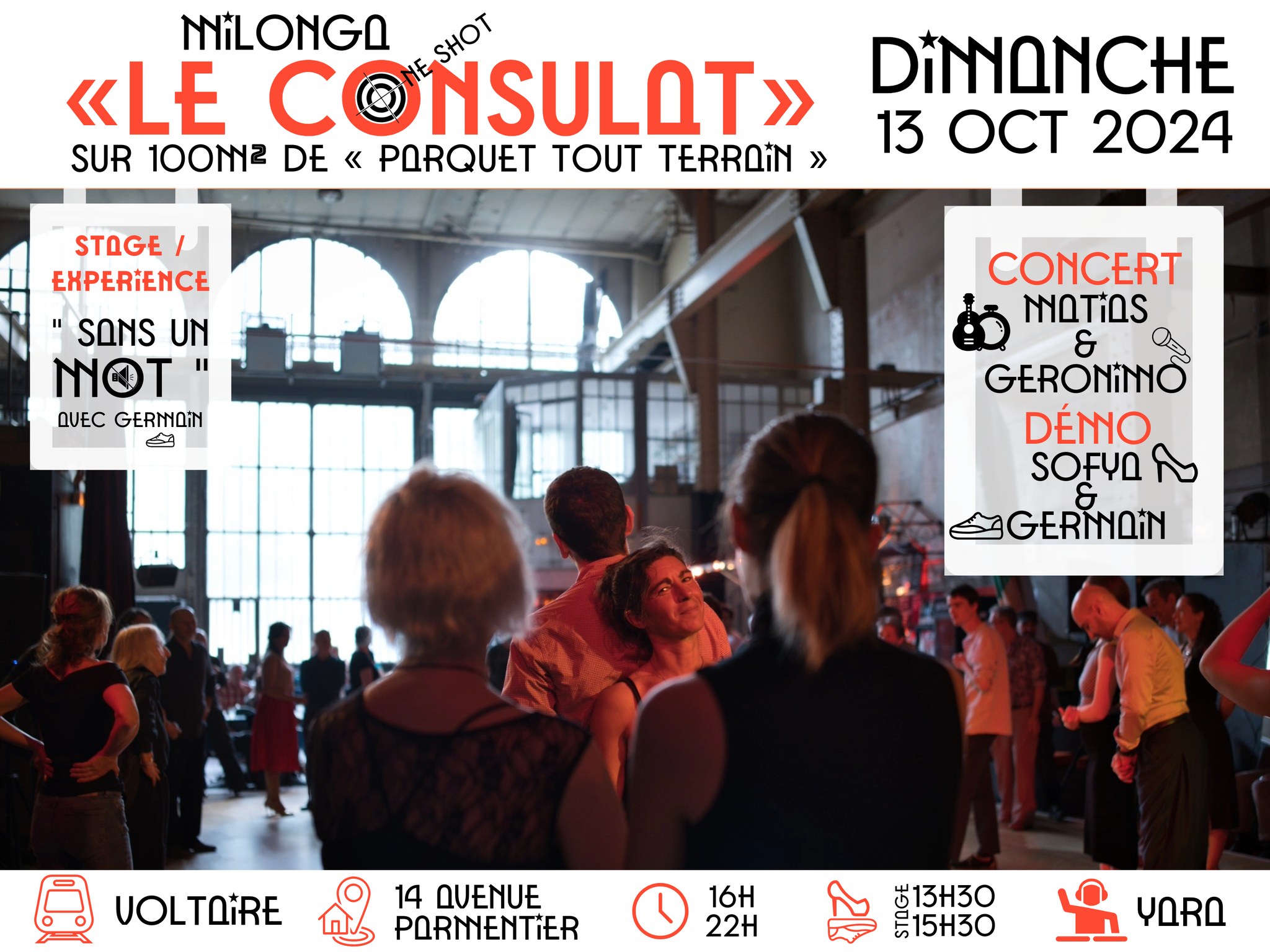 LE CONSULAT Milonga 🎯NE-SHOT ( avec le parquet tout terrain )