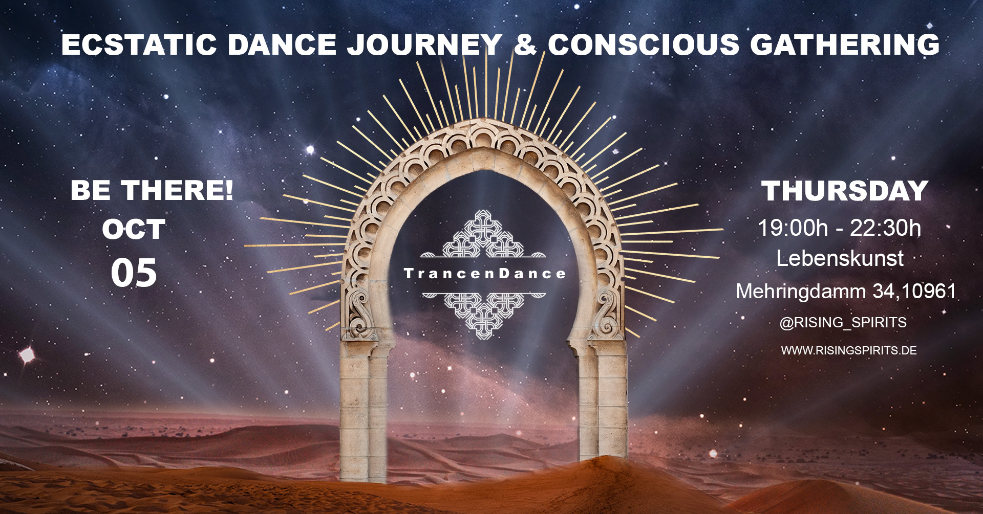 ★ ECSTATIC DANCE ★ LIVE DJ ☽ CONSCIOUS GATHERING 🪶SHAMANIC SOUND HEALING ☤