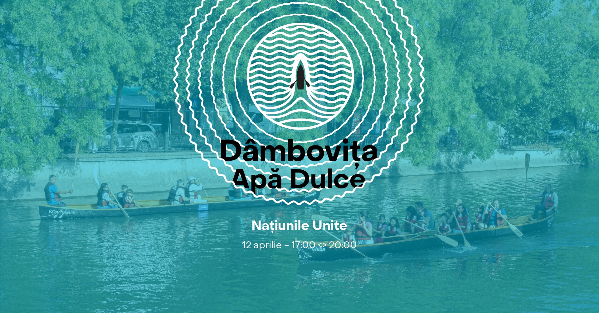 Dâmbovița Apă Dulce - Națiunile Unite. Plimbări pe apă, spectacole și ecologizare