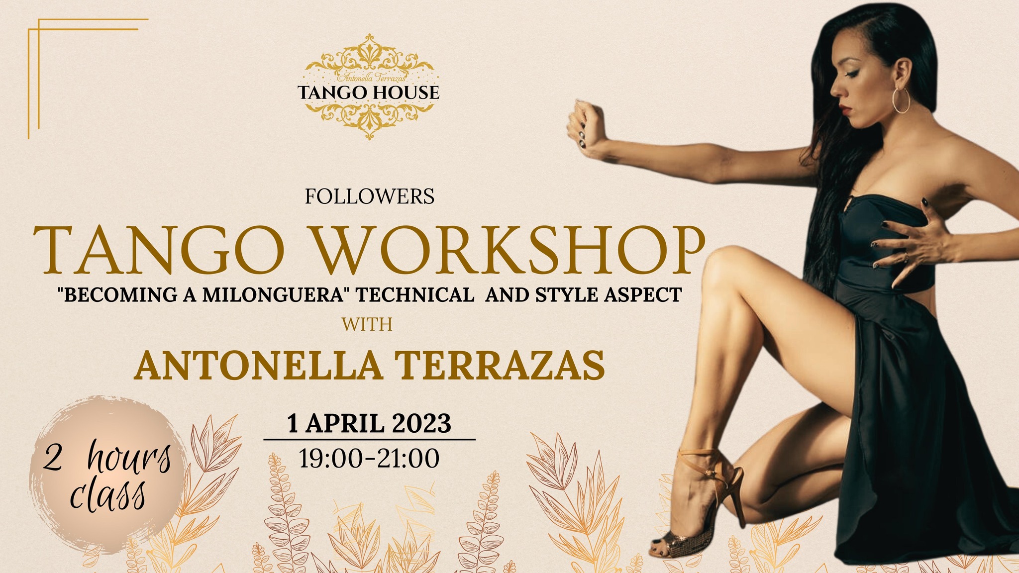 Tango Workshop with Antonella Terrazas