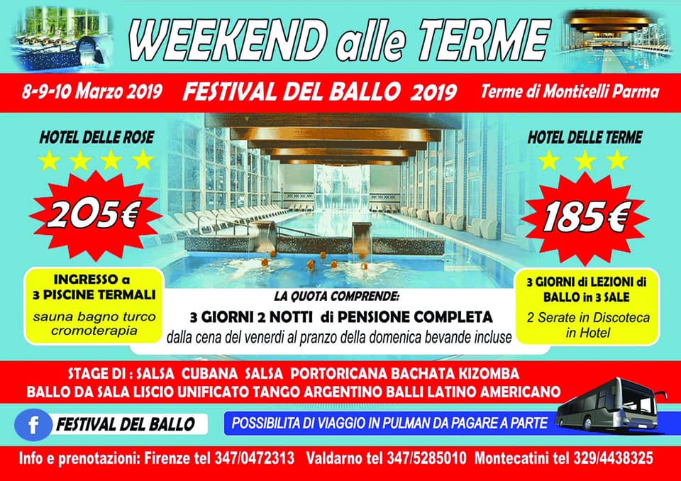 Week end alle Terme Tra ballo e relax