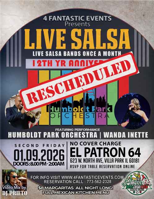 Live Salsa Friday (Reschedule for a Later Date)