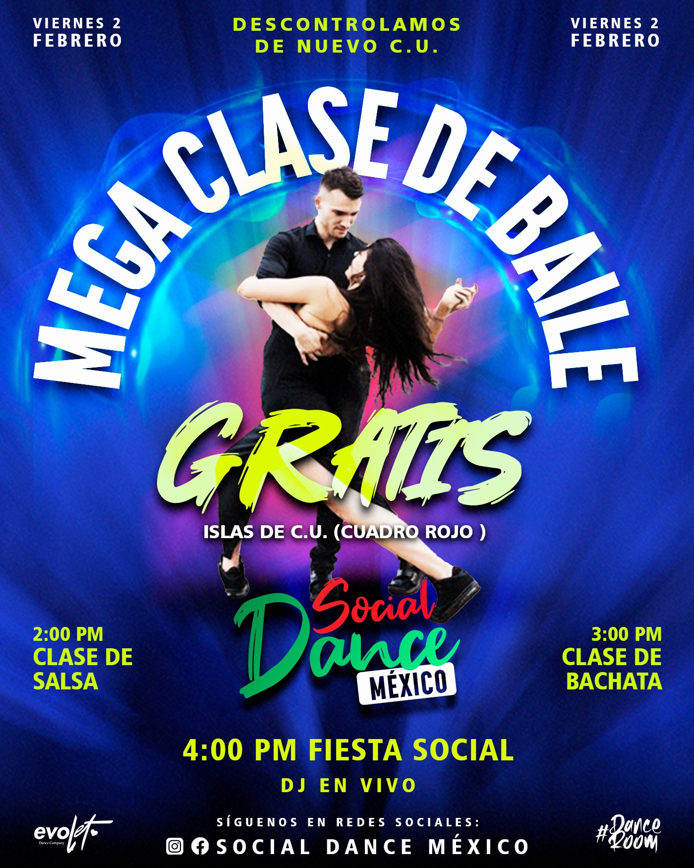 MegaClase De Baile Gratis