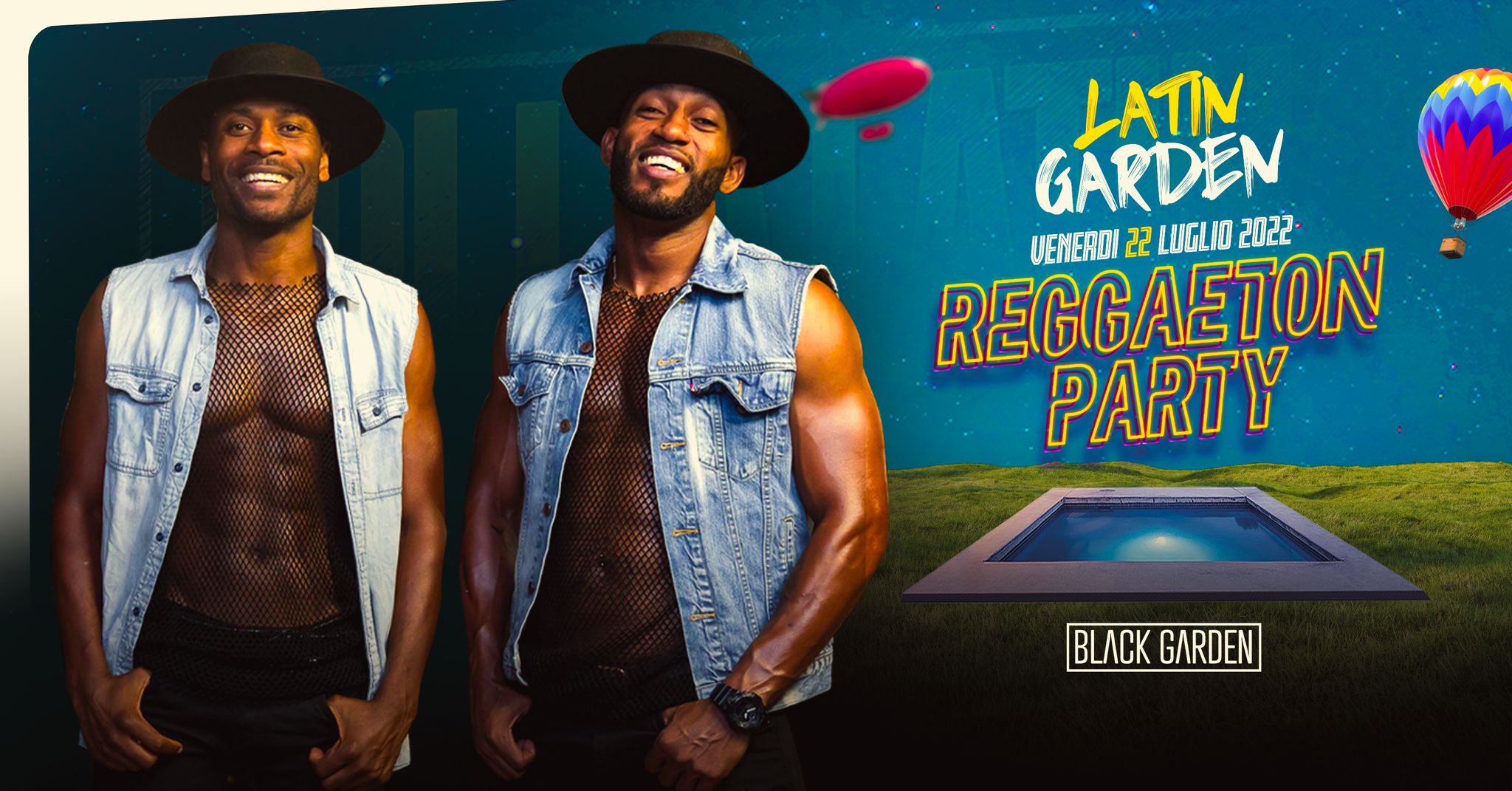 22.07 Black Garden Reggaeton Party Follia Latina