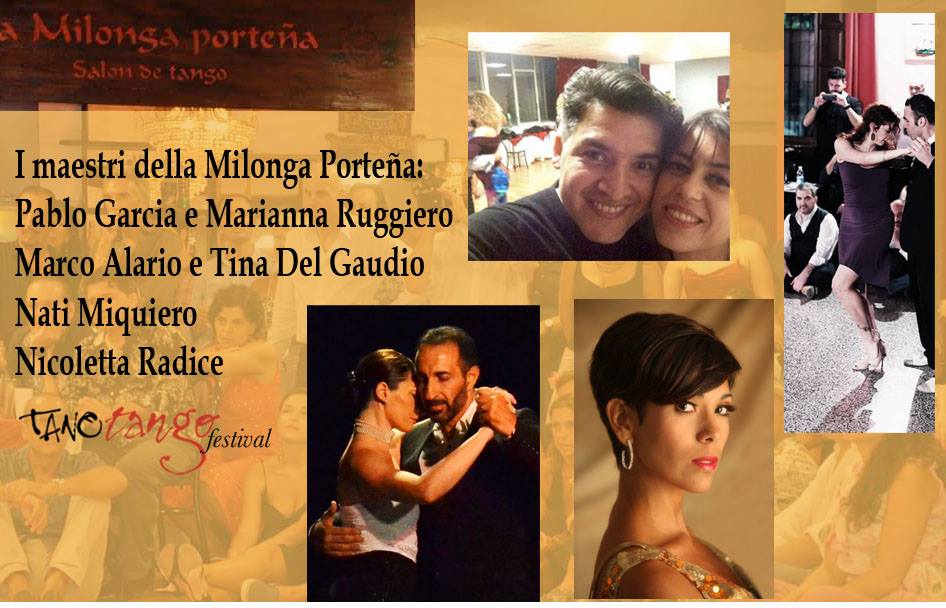 I Maestri della Milonga Porteña - i corsi del Tanotango Festival - Napoli