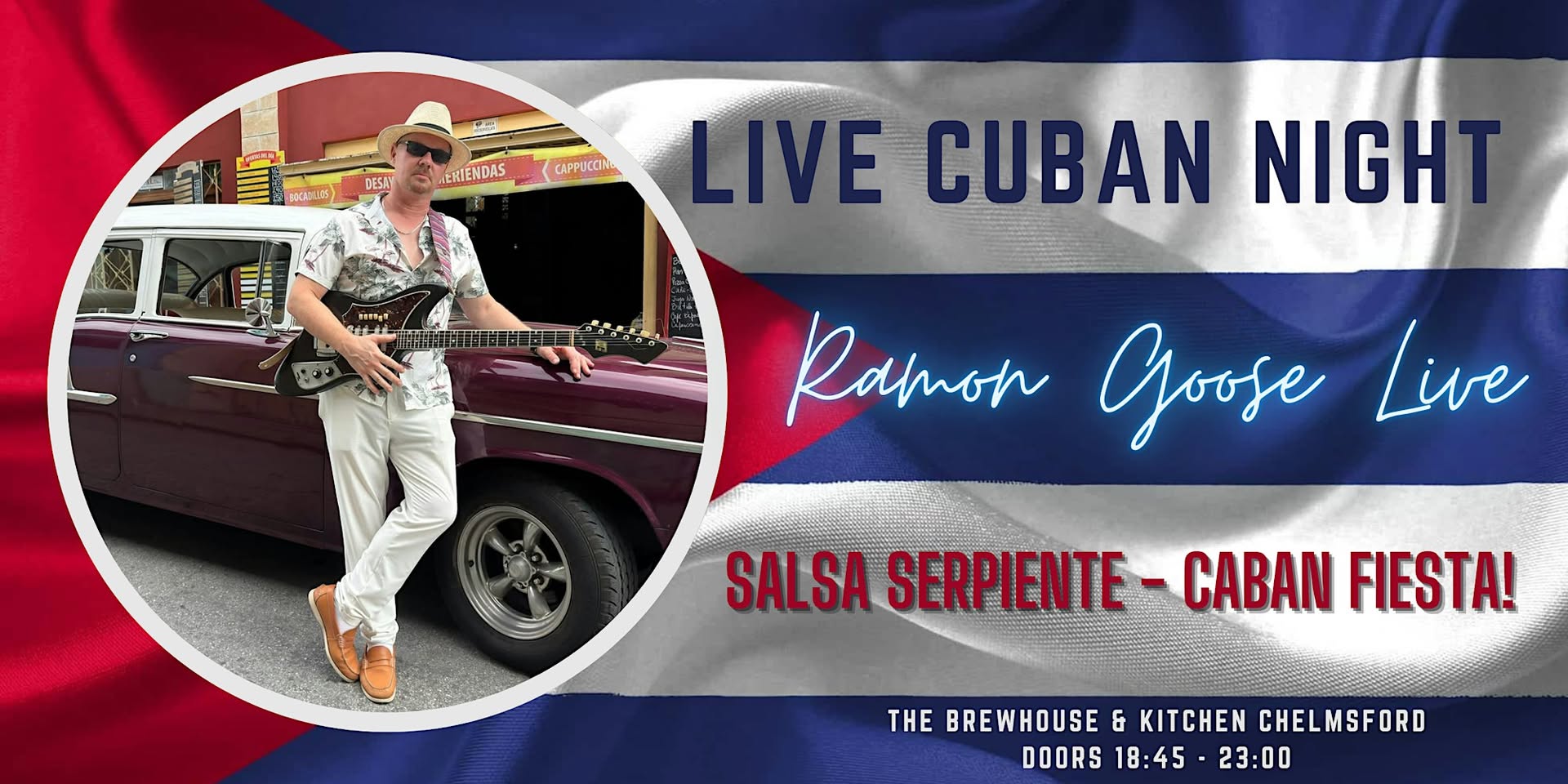 Cubano Salsa Live Music Night - 13th May