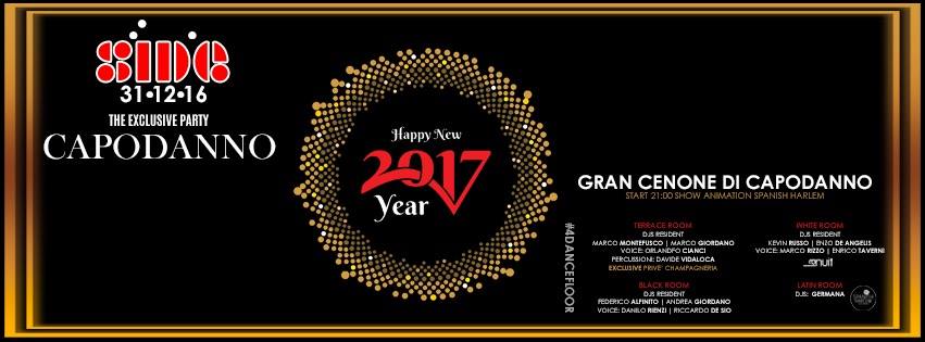Capodanno "Happy New YEAR 2017" Sea Garden B-Side
