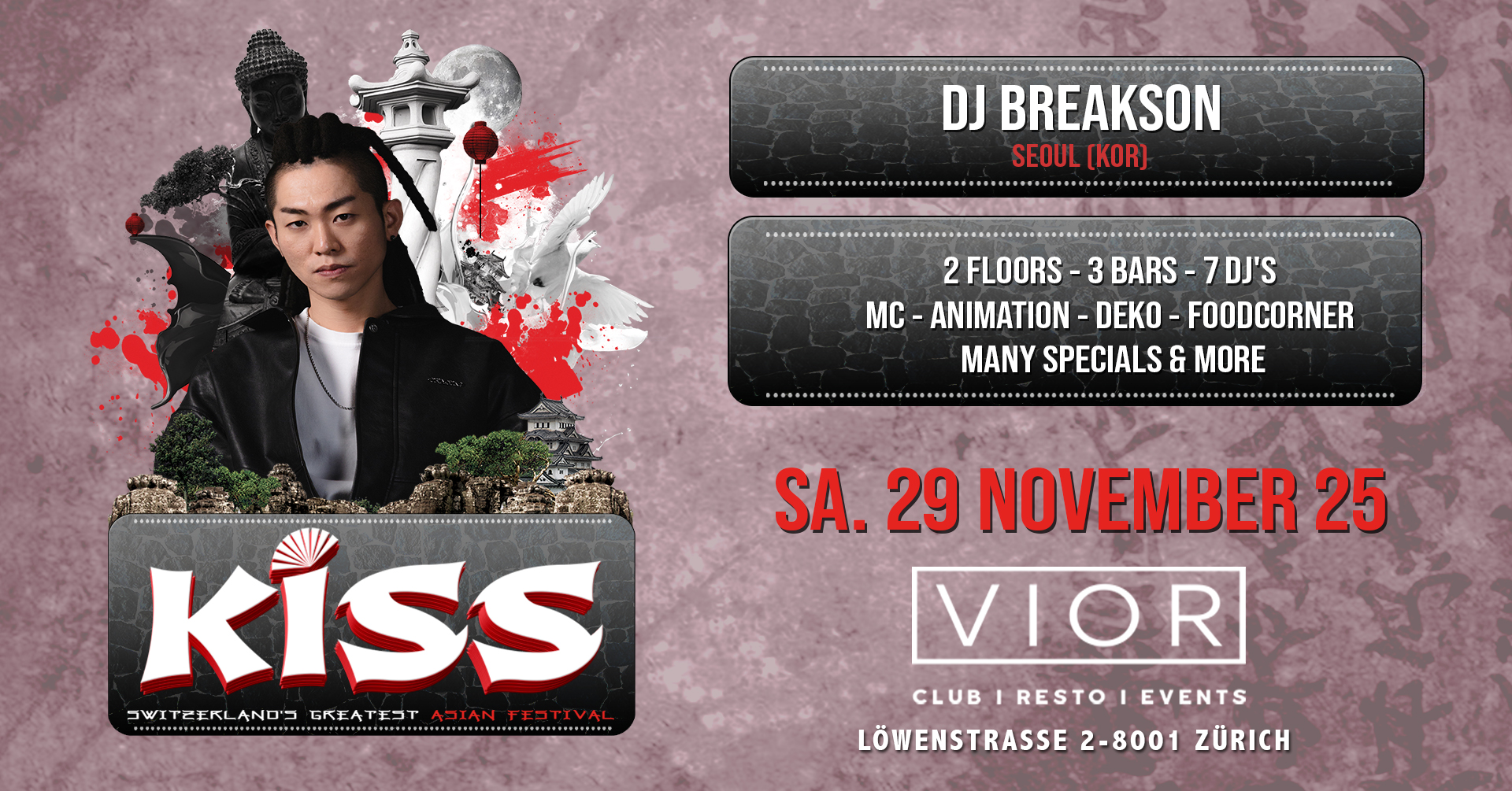 Asian Kiss @ Vior Club
