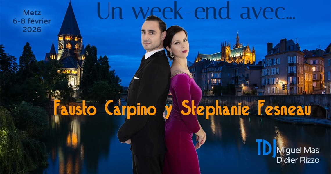 Un week-end avec… Fausto Carpino y Stephanie Fesneau