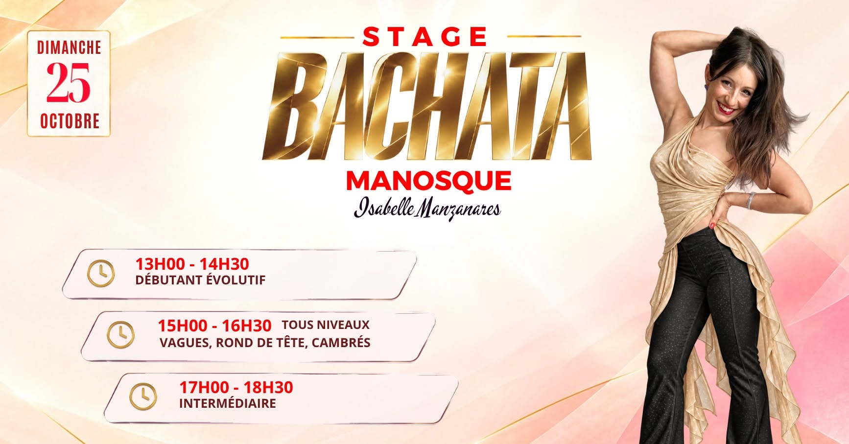 STAGE DE BACHATA MANOSQUE