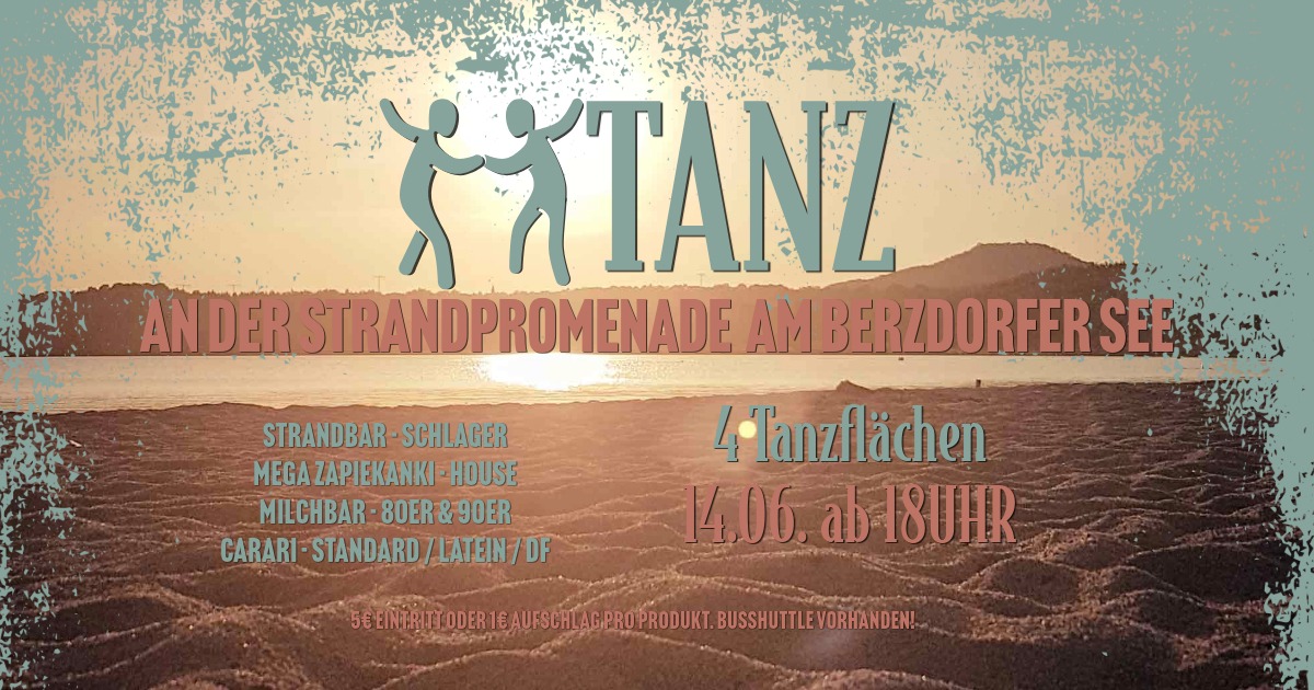 Tanz an der Strandpromenade