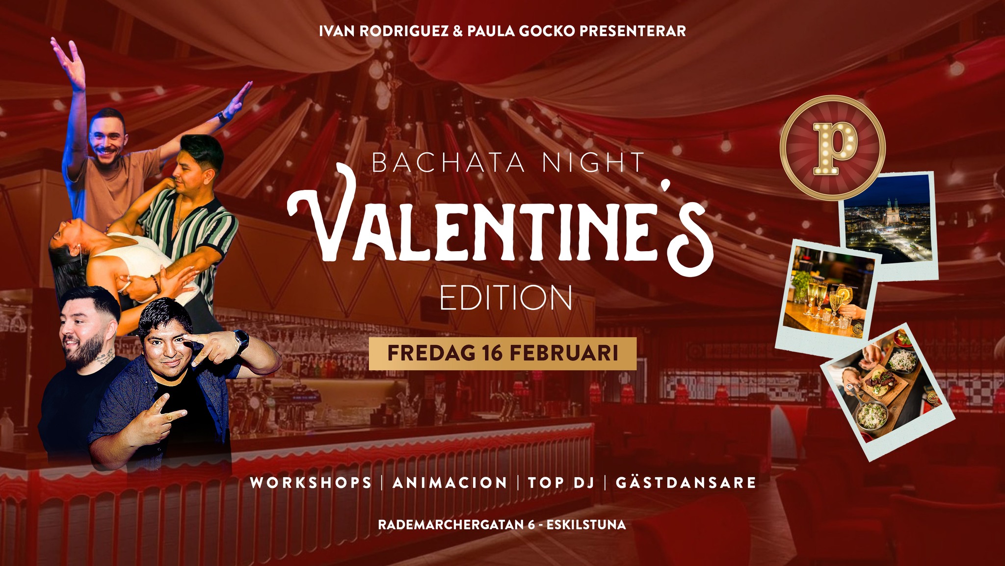 Bachata Night Valentine's Edition @ Pinchos - fredag 16 feb