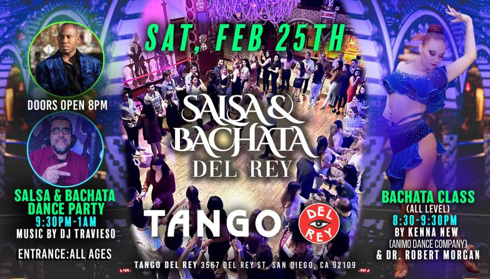 Salsa & Bachata del Rey Sat, Feb-25th