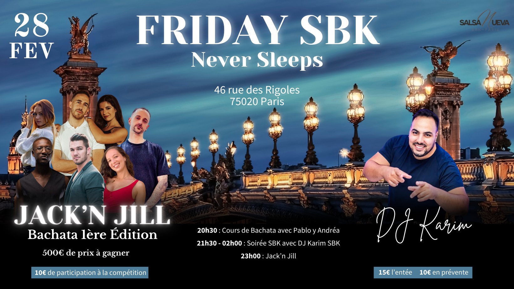 Friday-SBK Jack'n Jill Bachata Édition
