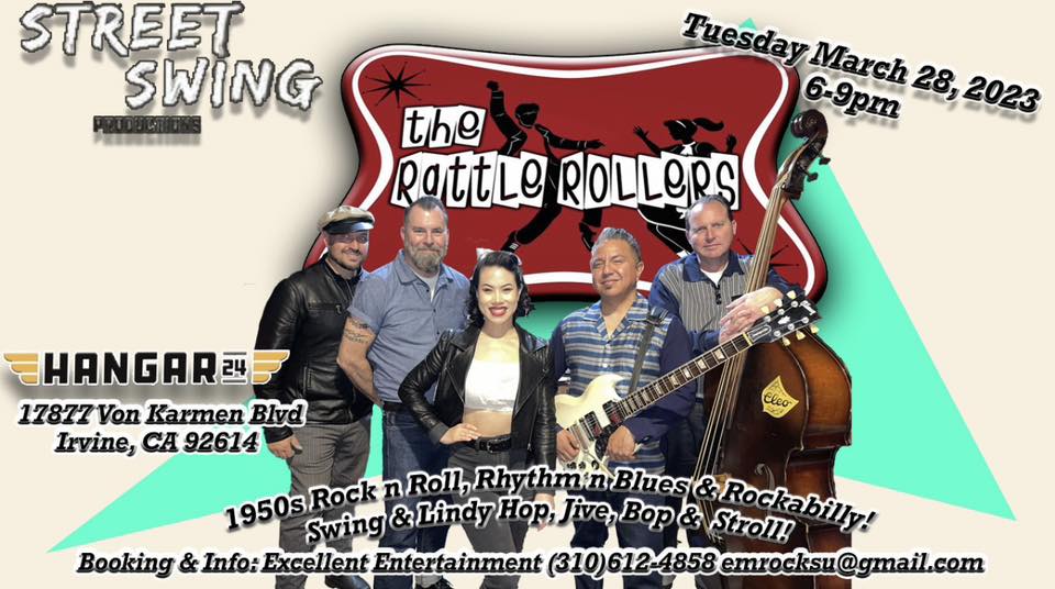 The Rattle Rollers are back at The Hangar 24 OC!!