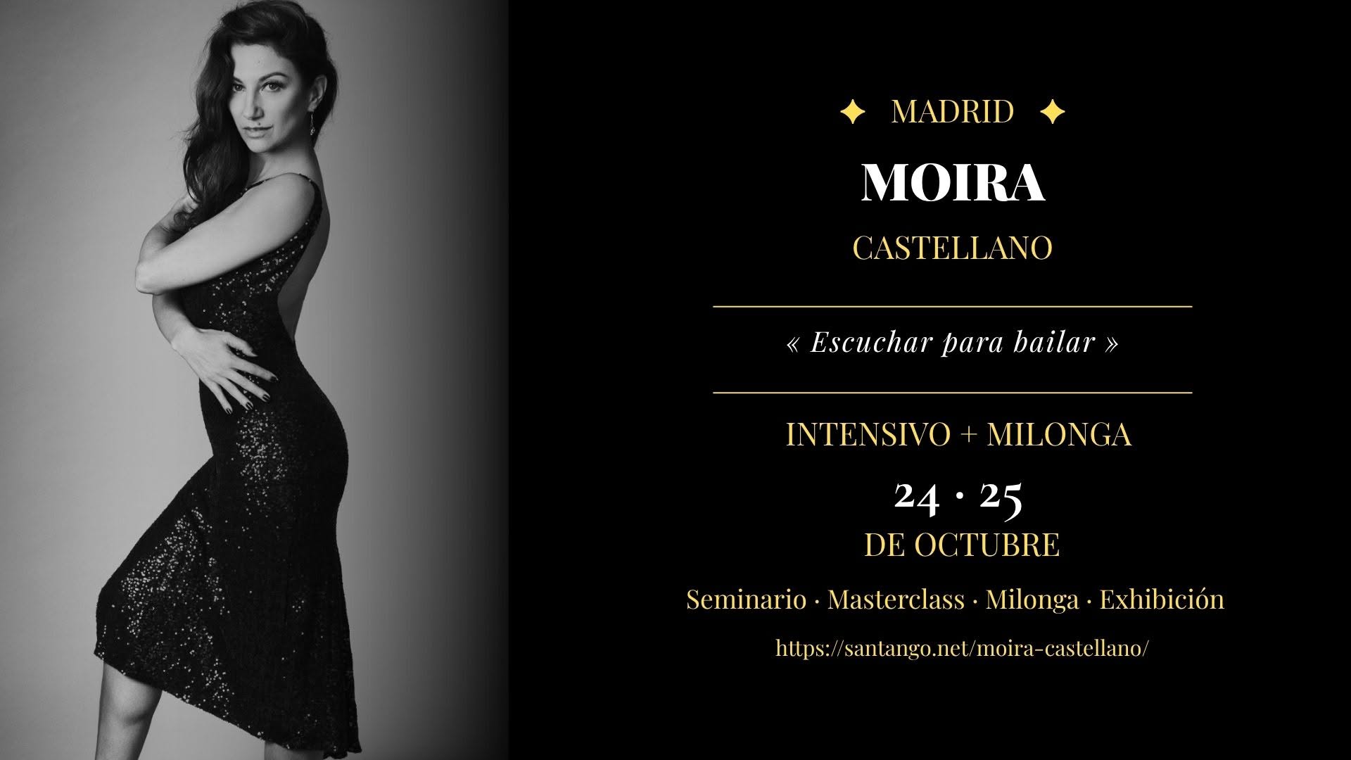 Encuentro con Moira Castellano en Madrid