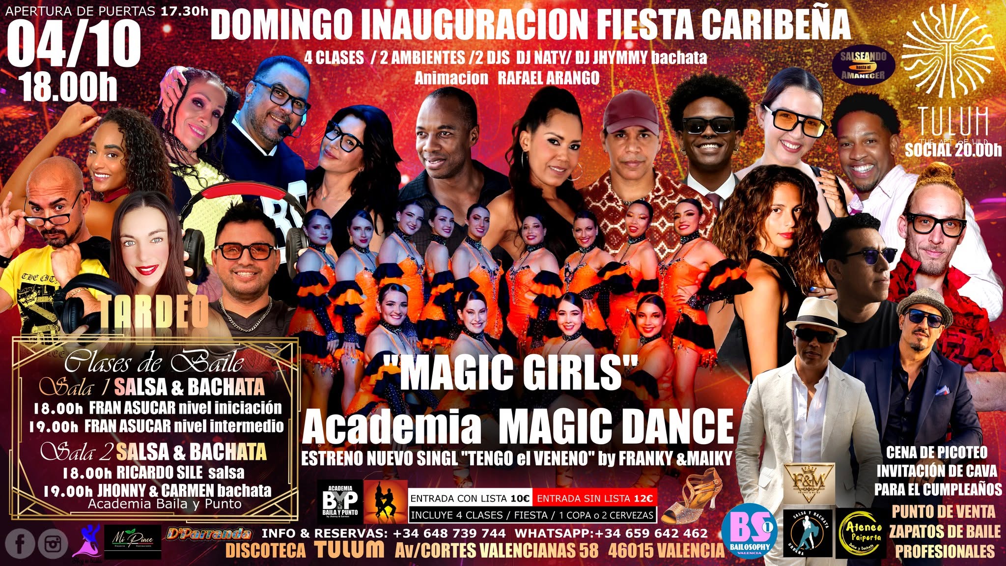 INAUGURACION de la FIESTA CARIBEÑA en TULUM