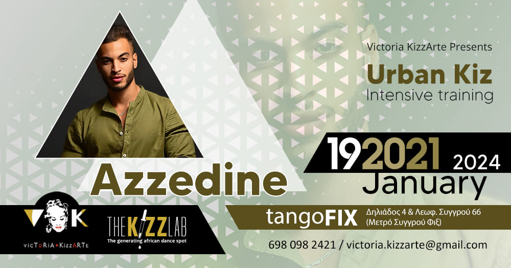 Urban Kiz Intensive Training with Azzedine
