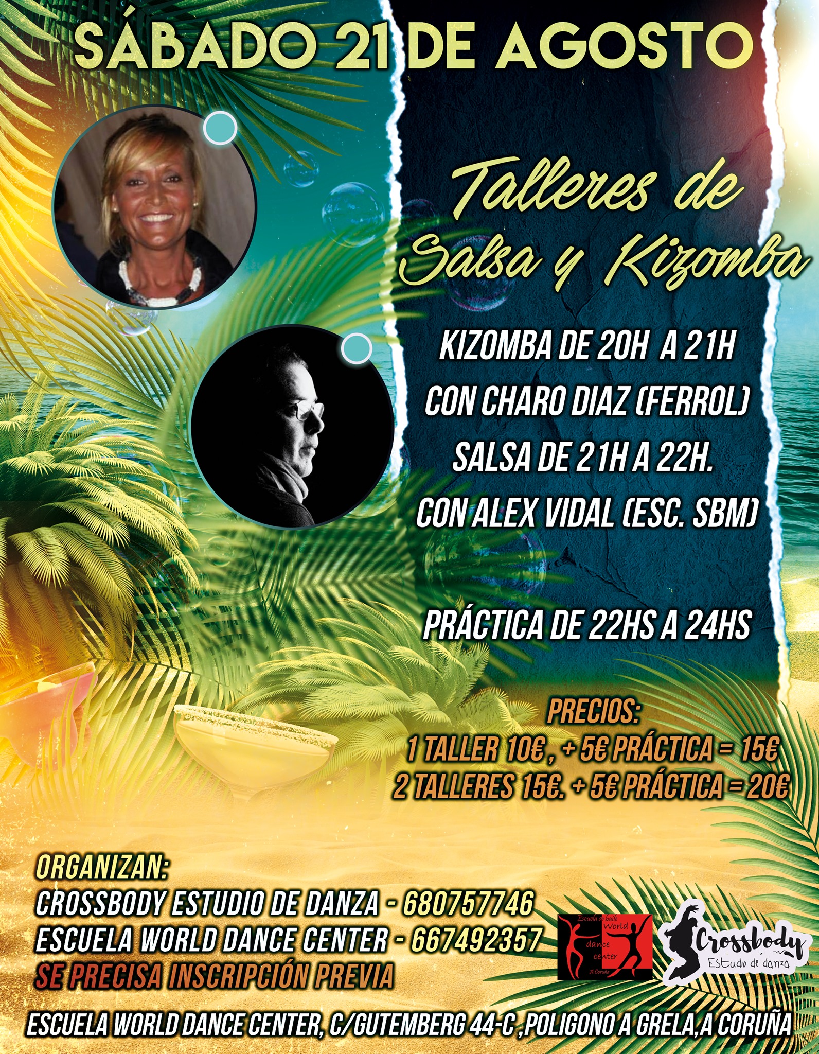 Talleres de Salsa y Kizomba