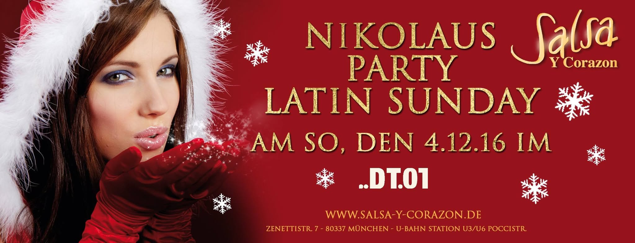 Latin Sunday - Nikolaus Salsa, Kizomba und Bachata Party
