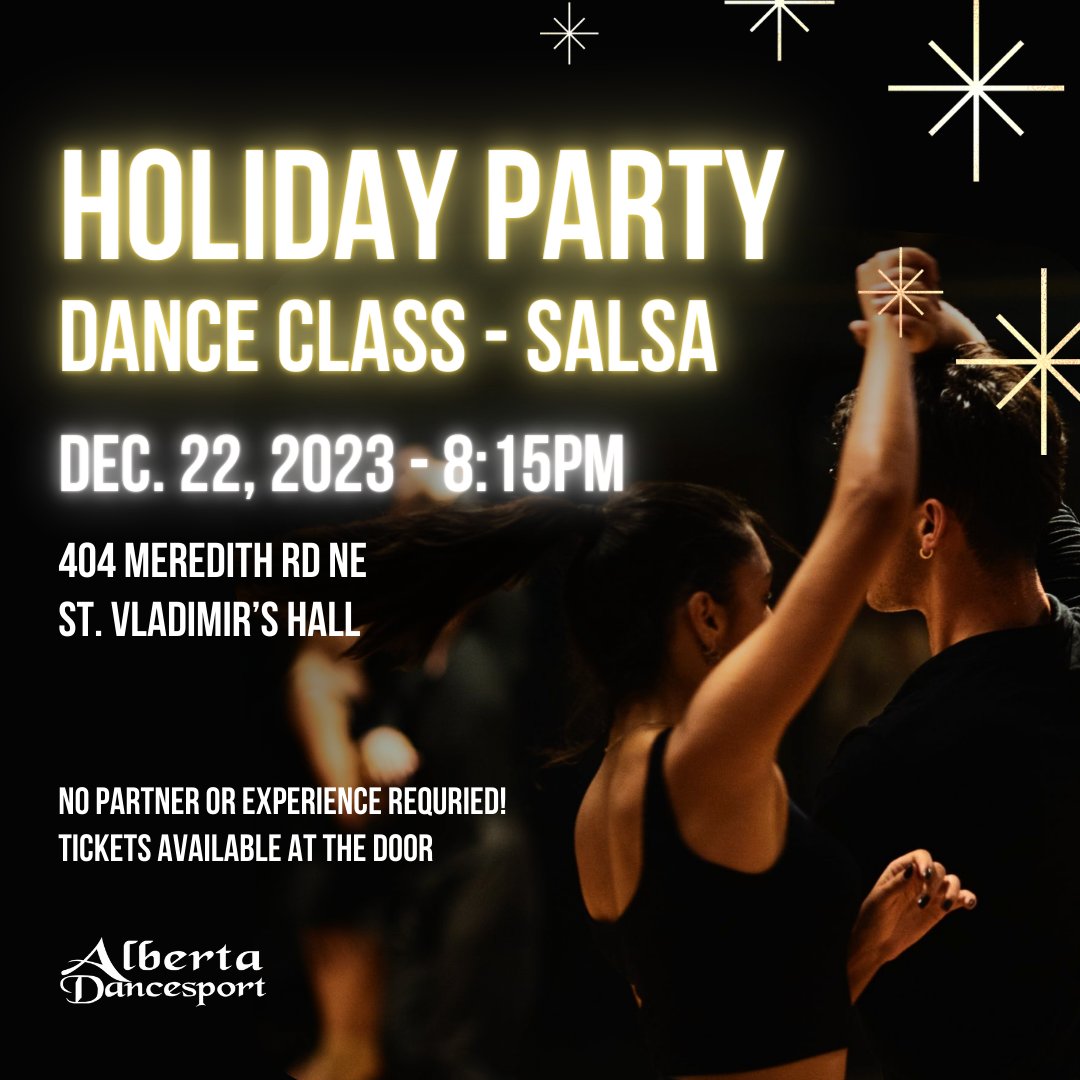 Holiday Party Dance Class - Salsa