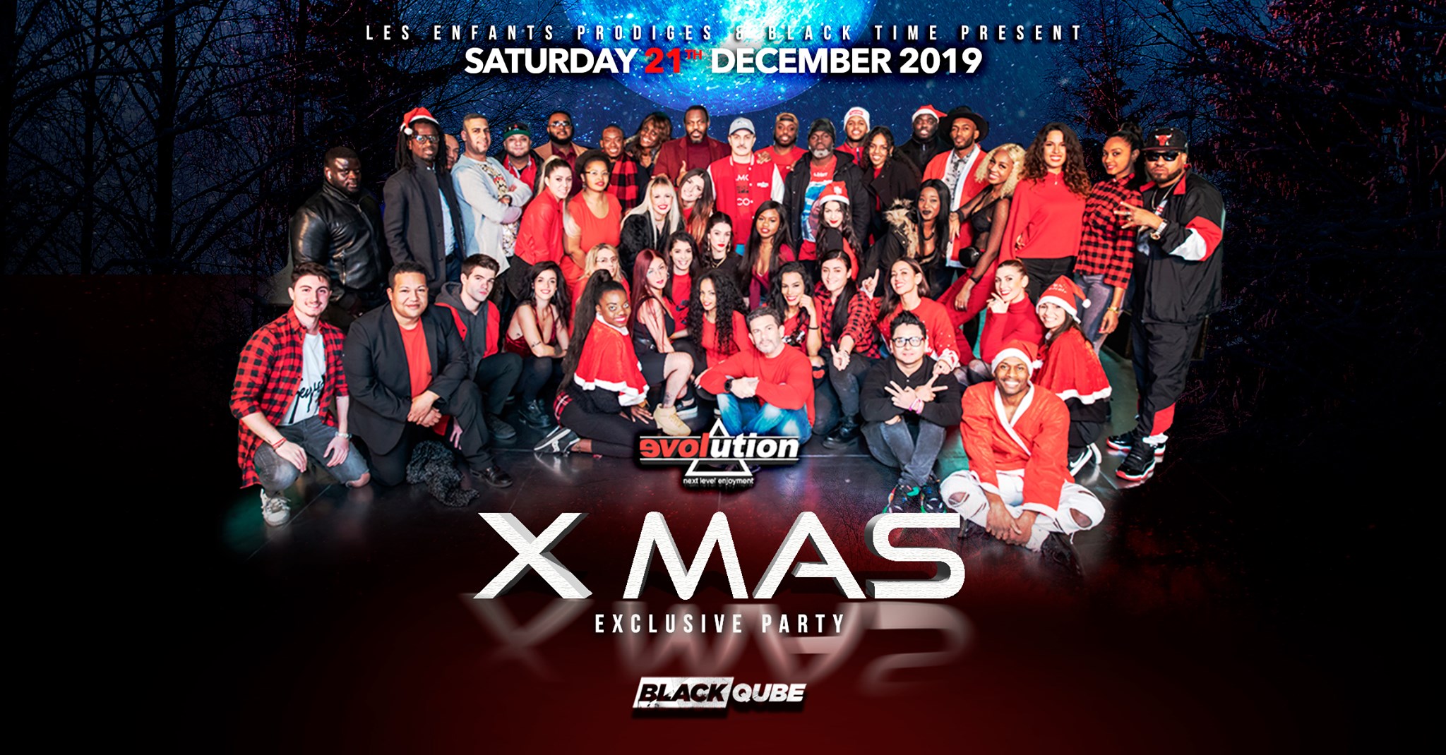 Black Qube Evolution Special Christmas Edition 21.12.19