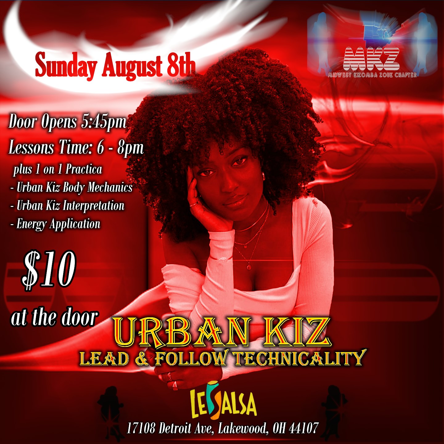 Urban Kiz Lead Follow Technicality