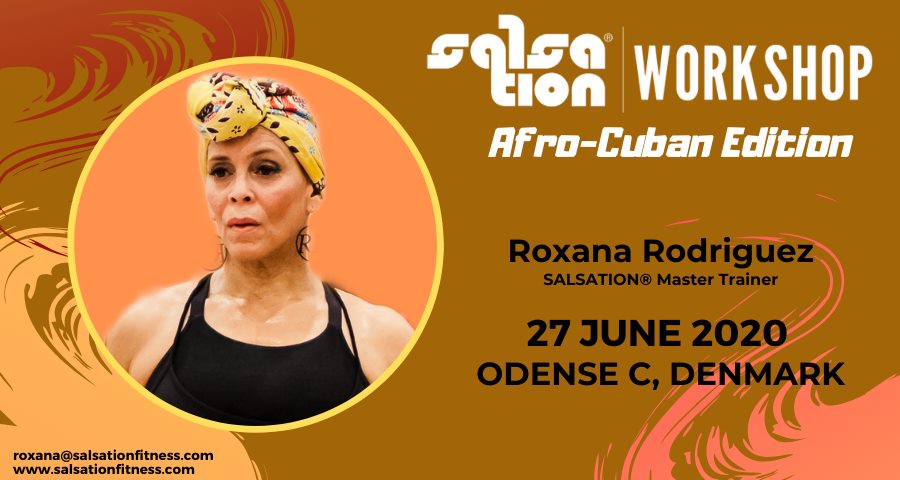 Salsation® Workshop with Roxana in Odense C, Denmark