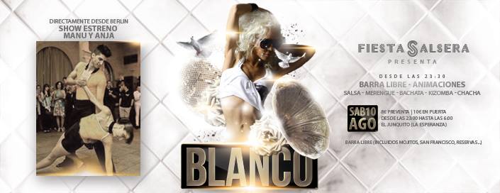 FiestaSalsera de BLANCO