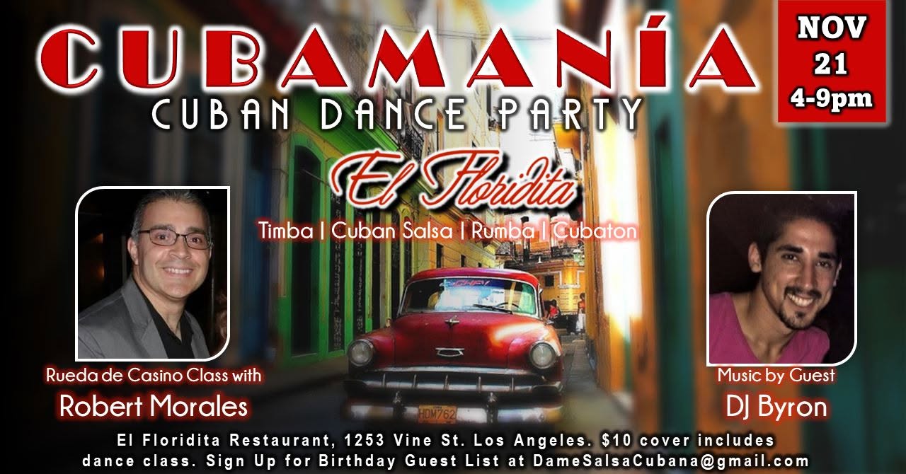 Cubamania Cuban Dance Party