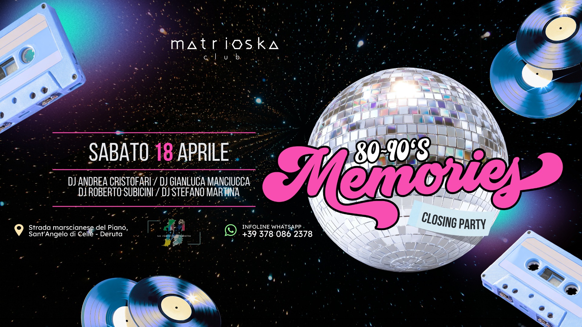 Memories 80's 90's Closing Party