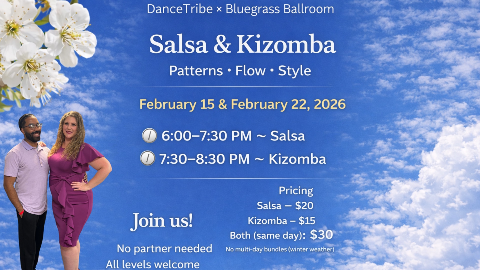 Salsa & Kizomba: Patterns, Flow & Style
