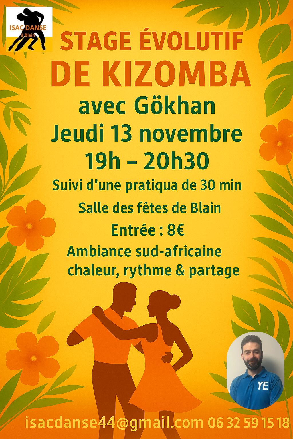 stage évolutif de Kizomba