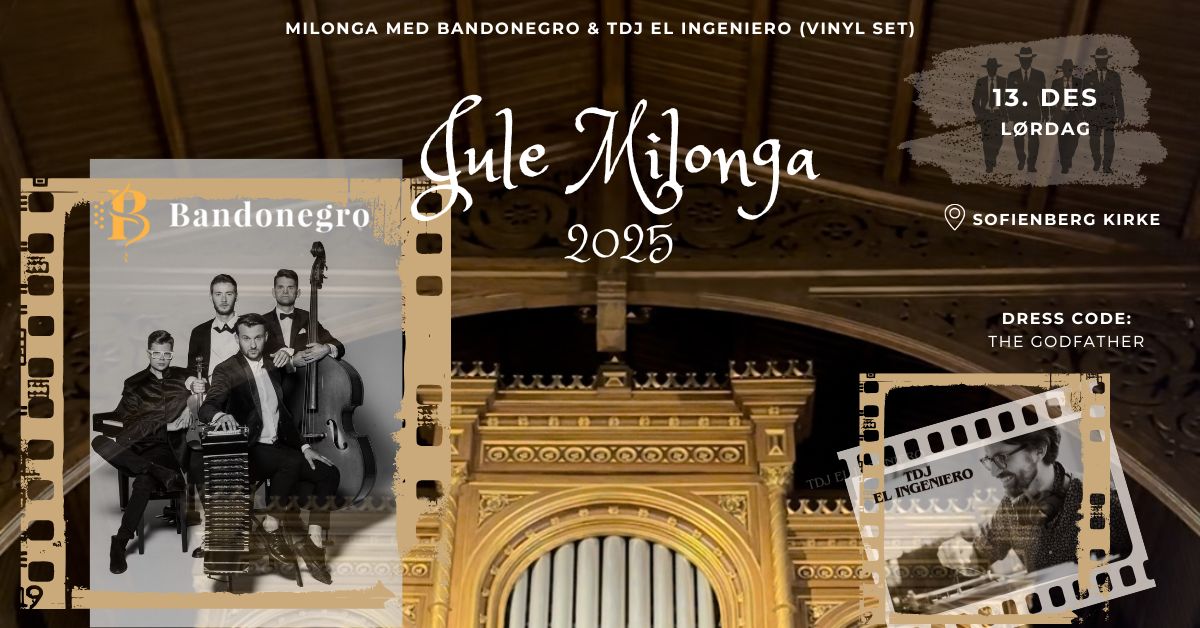 Jule Milonga 2025 @Sofienberg Kirke