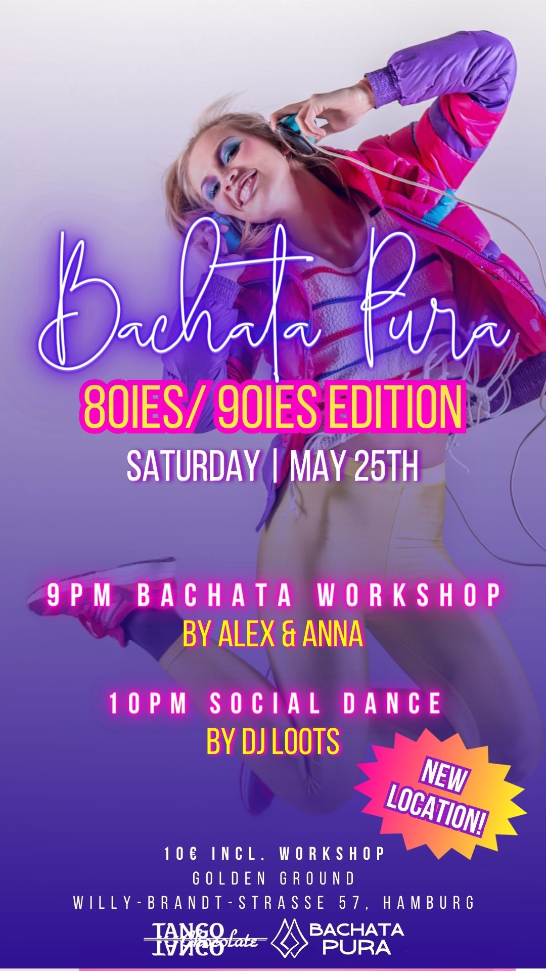 Bachata Pura 🤸🏻♀️ 80ies 90ies Edition 🥳 25th of May