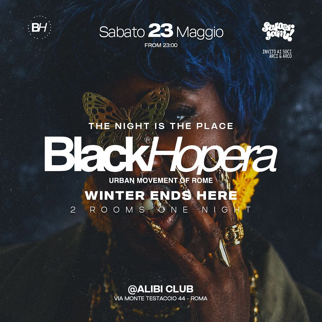 BLACK HOPERA - THE NIGHT IS THE PLACE - WINTER ENDS HERE