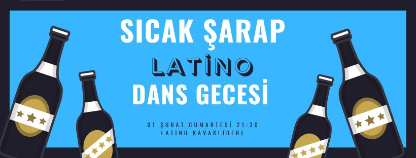 Sıcak Şarap Latino Dans Gecesi