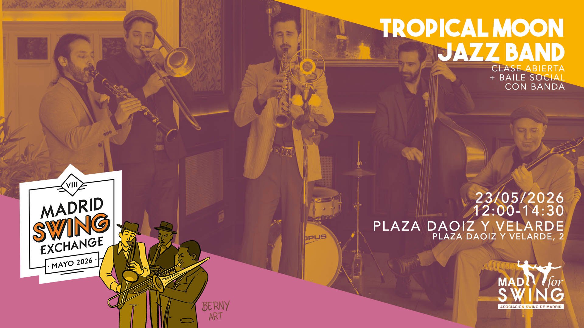 Tropical Moon Jazz Band & Compact Jazz. VIII Madrid Swing Exchange