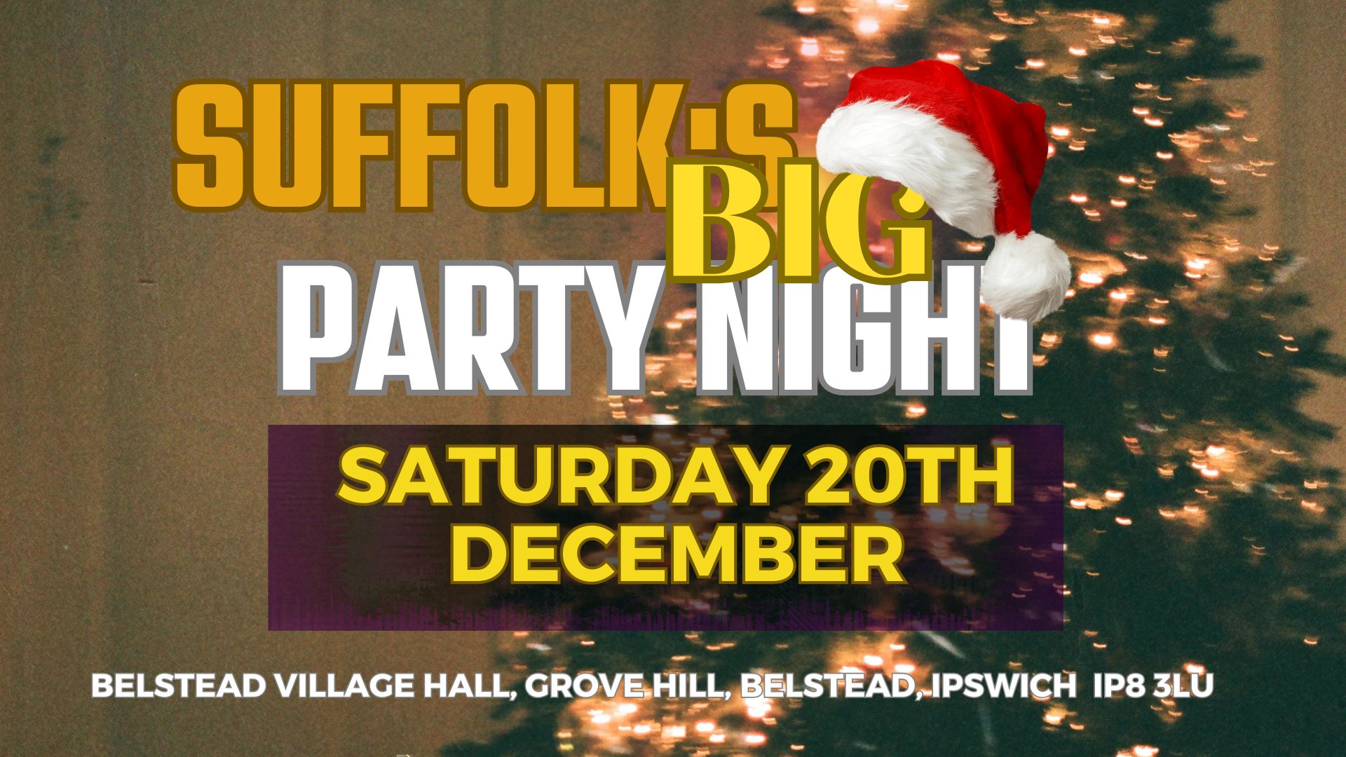 Suffolk's BIG Party Night- Xmas Special- Kizomba lesson with Fisayo
