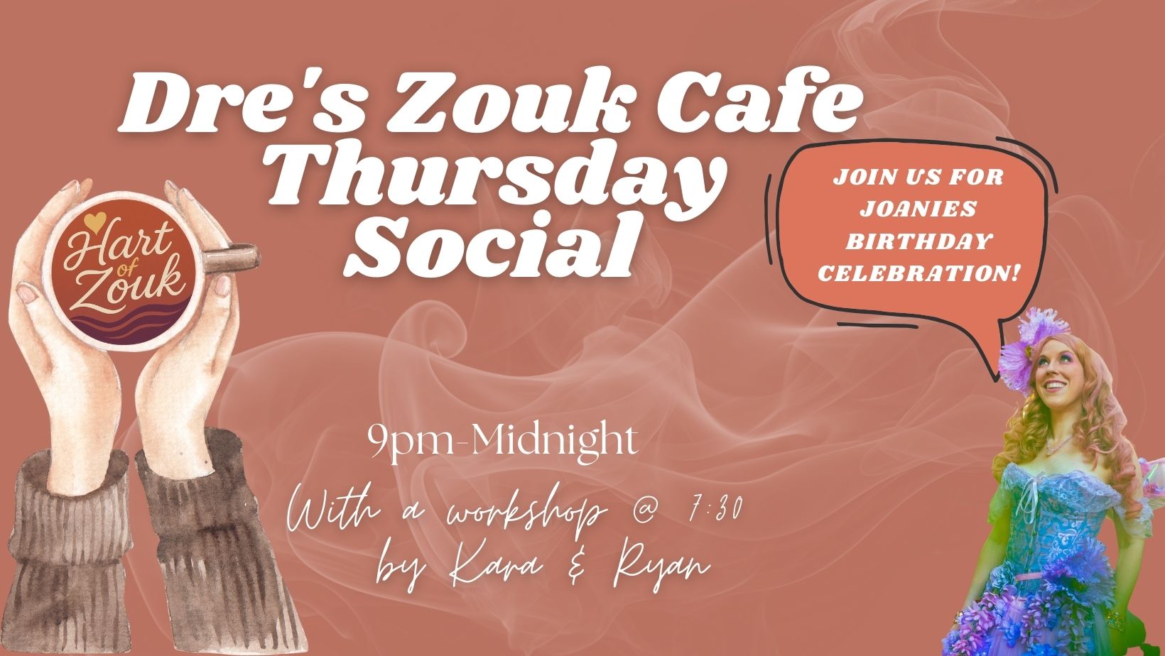 Zouk Cafe + Joanie's Birthday!
