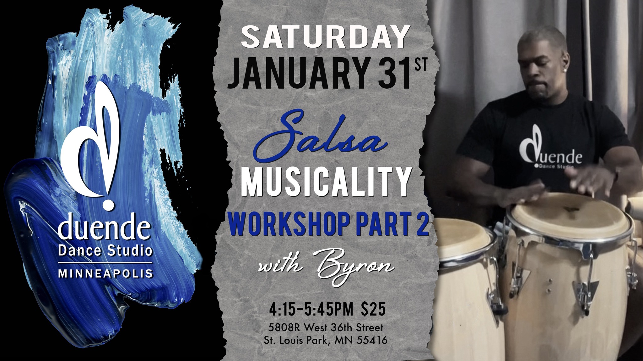 Salsa Musicality Workshop Part 2 (Movement)