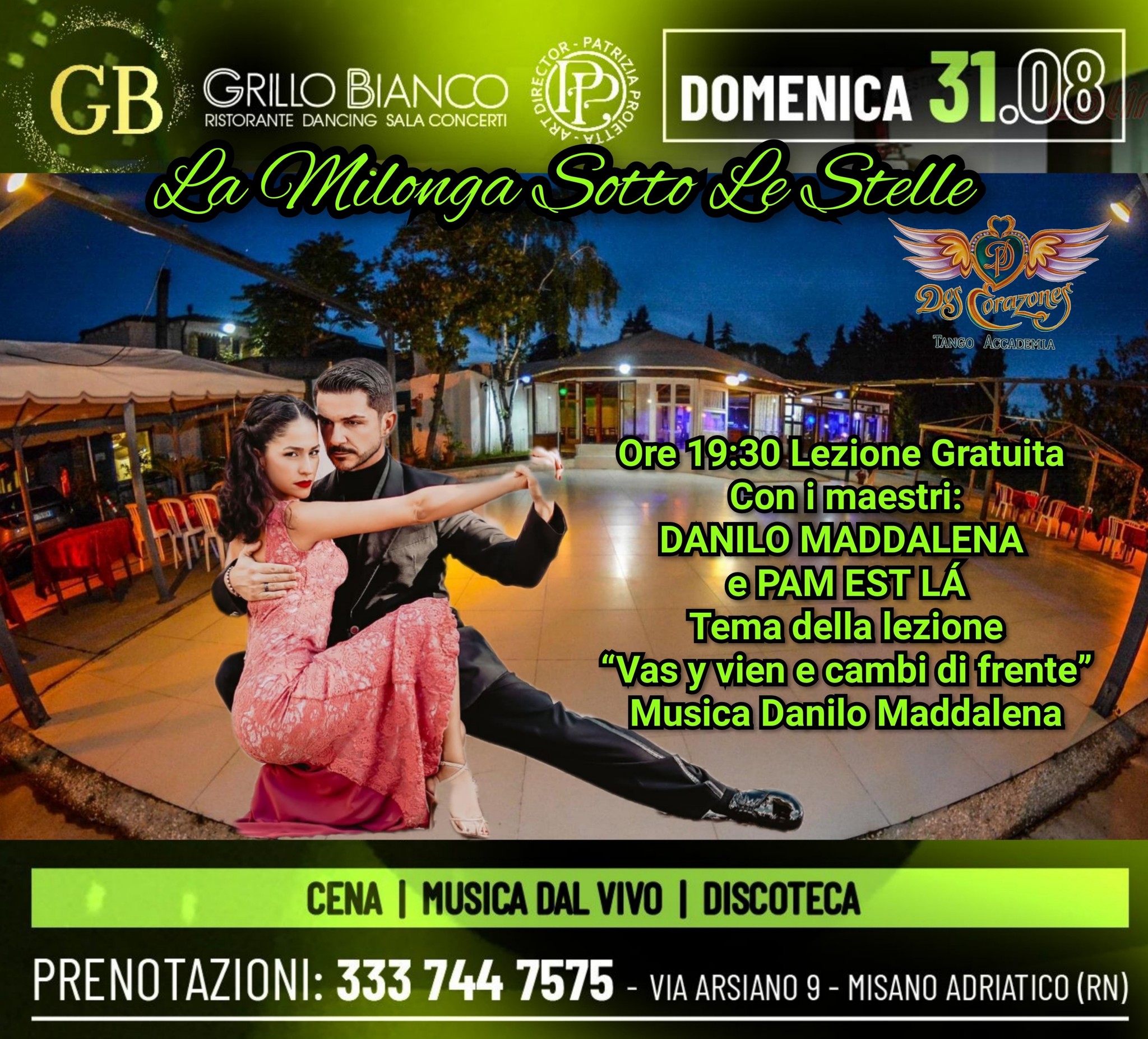 La Milonga Sotto le Stelle