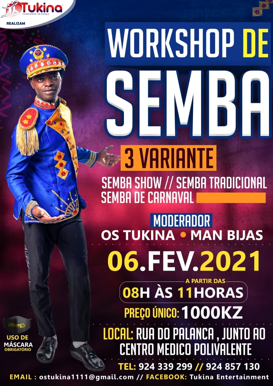 Workshop de Semba (Tradicional, Carnaval e Show)
