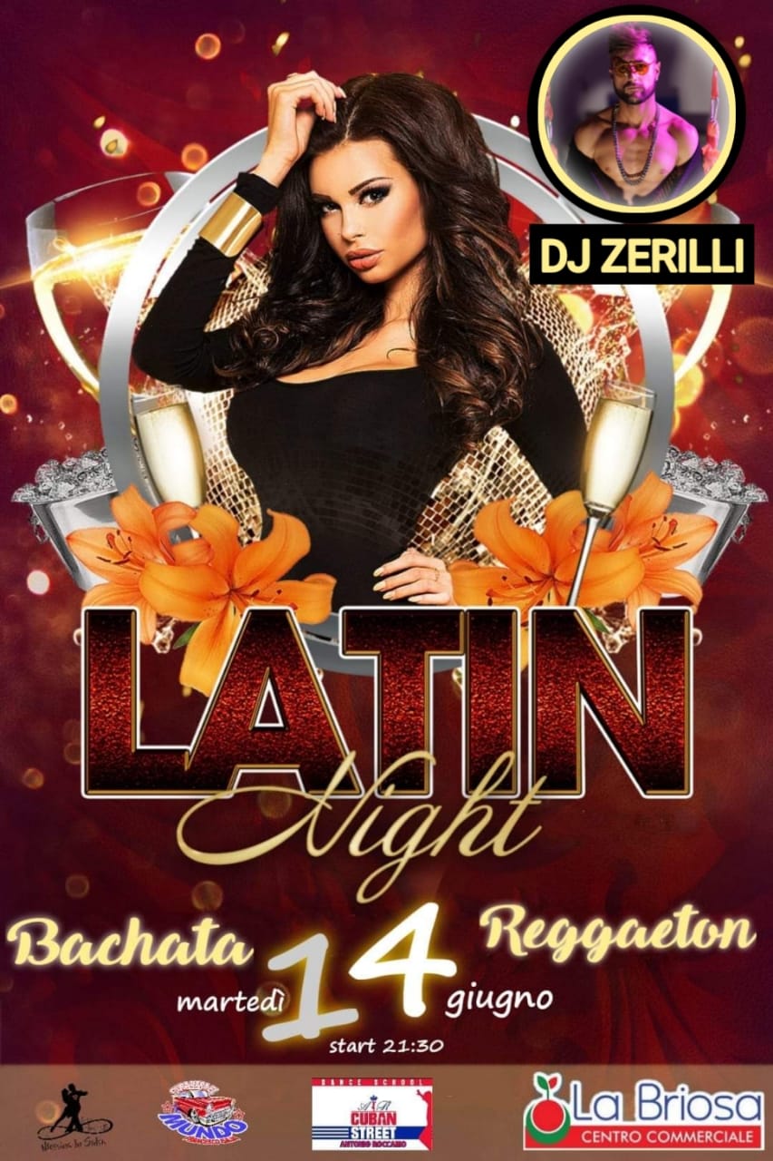 Martedì Latin Night BACHATA Y REGGAETON